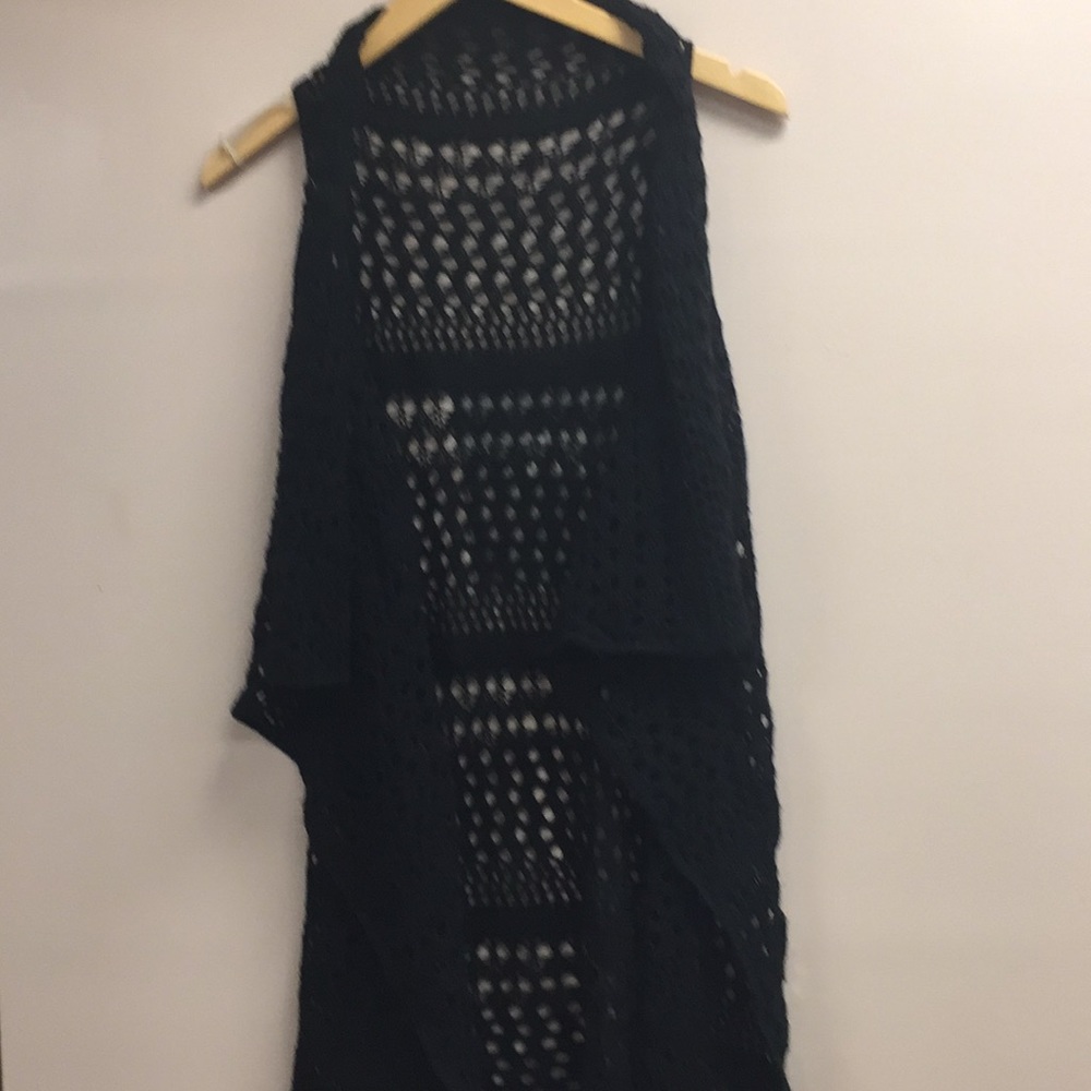 Crochet vest